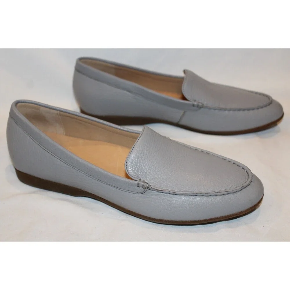 DANSKO‎ Larisa Woman Comfort Flats Loafers Shoes Pewter Leather EU 41 US 10.5-11